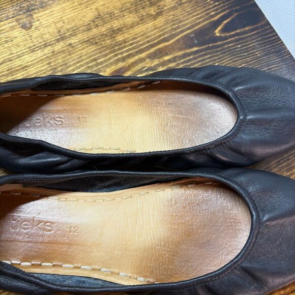 Tieks By Gavrieli Black Flats Size 12 - Picture 9 of 12